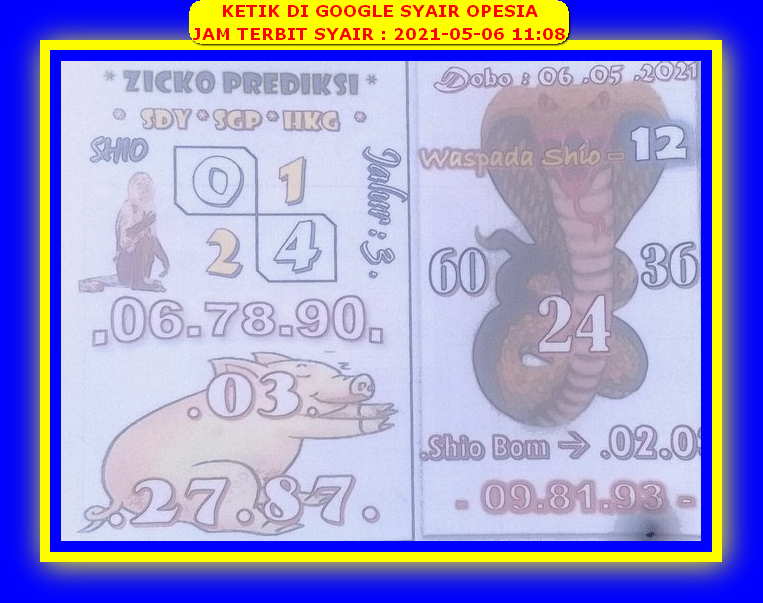 gambar togel sydney