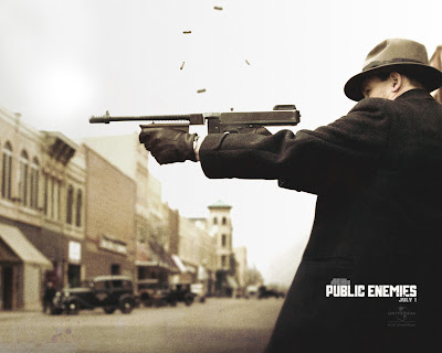 Public Enemies Movies Wallpaper - Johnny Depp