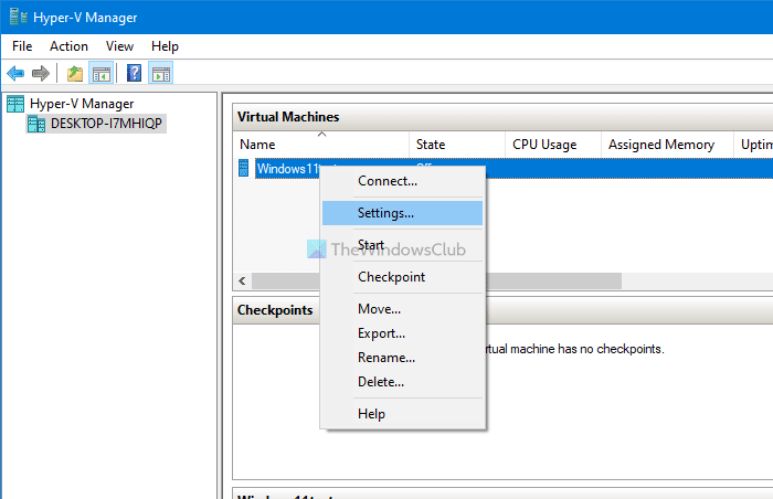 วิธีเปิดใช้งาน TPM ใน Hyper-V เพื่อติดตั้ง Windows 11