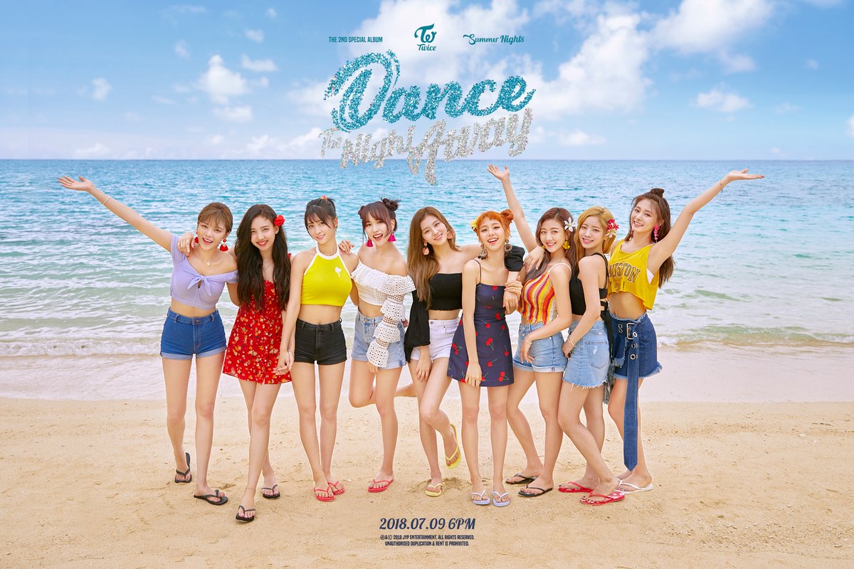 Lirik Lagu Twice (트와이스) - Dance The Night Away [Lyrics Hangul