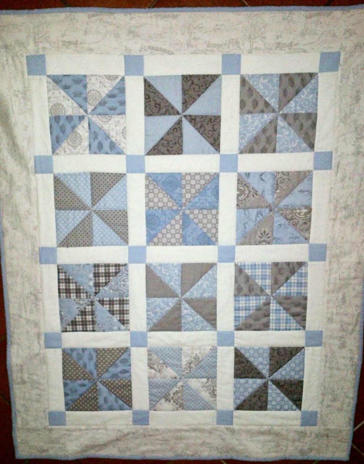 Bunny Hill Baby Quilt