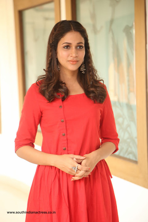 Lavanya Tripathi at Radha movie Success Meet