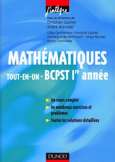 Mathematiques Tout En Un Bcpst 1ere Annee