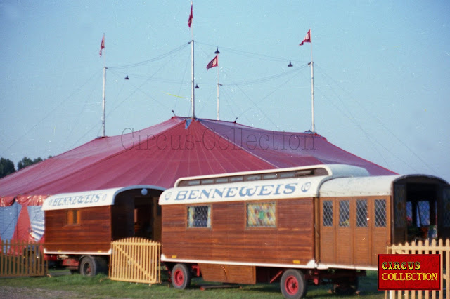 Cirkus Benneweis 1973 Photo Hubert Tièche    Collection Philippe Ros