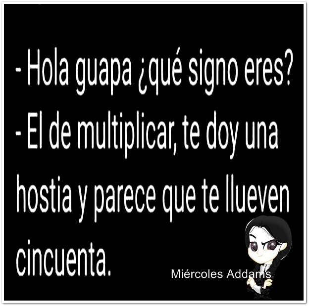 Miércoles y Morticia Addams Memes Hola guapa