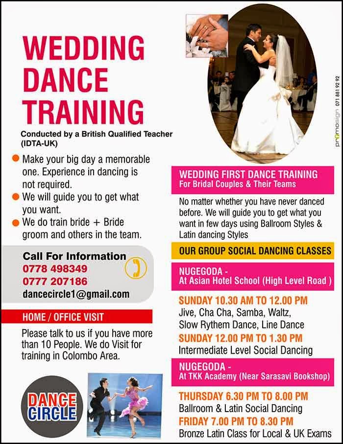 Make your big day a memorable one. Experience in dancing is not required. We will guide you to get what you want. We do train bride + Bride groom and others in the team.