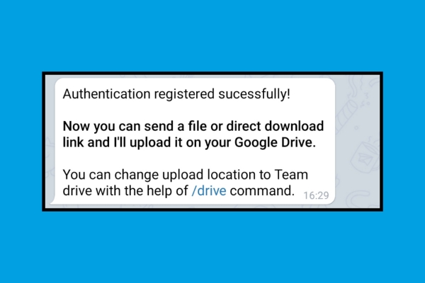 Cara Download Video Telegram di Google Drive