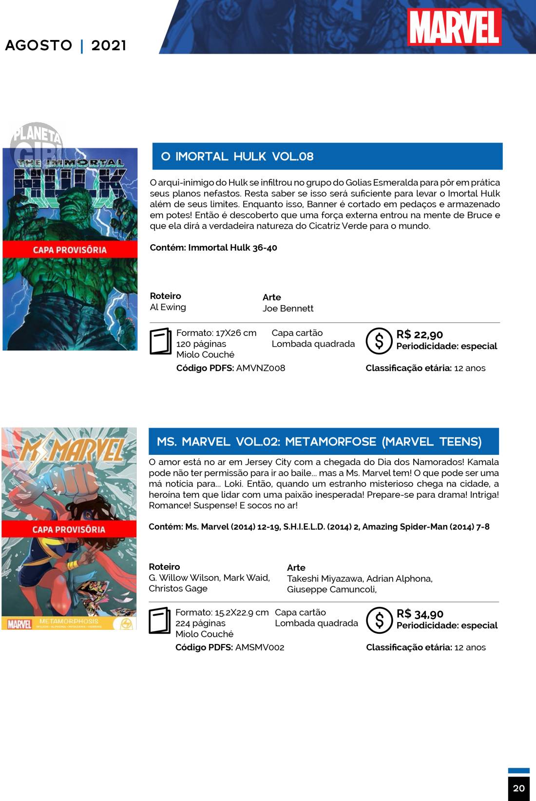 Checklist Marvel/Panini (Julho/2020 - pág.09) - Página 9 Catalogo-Julho-Agosto-20