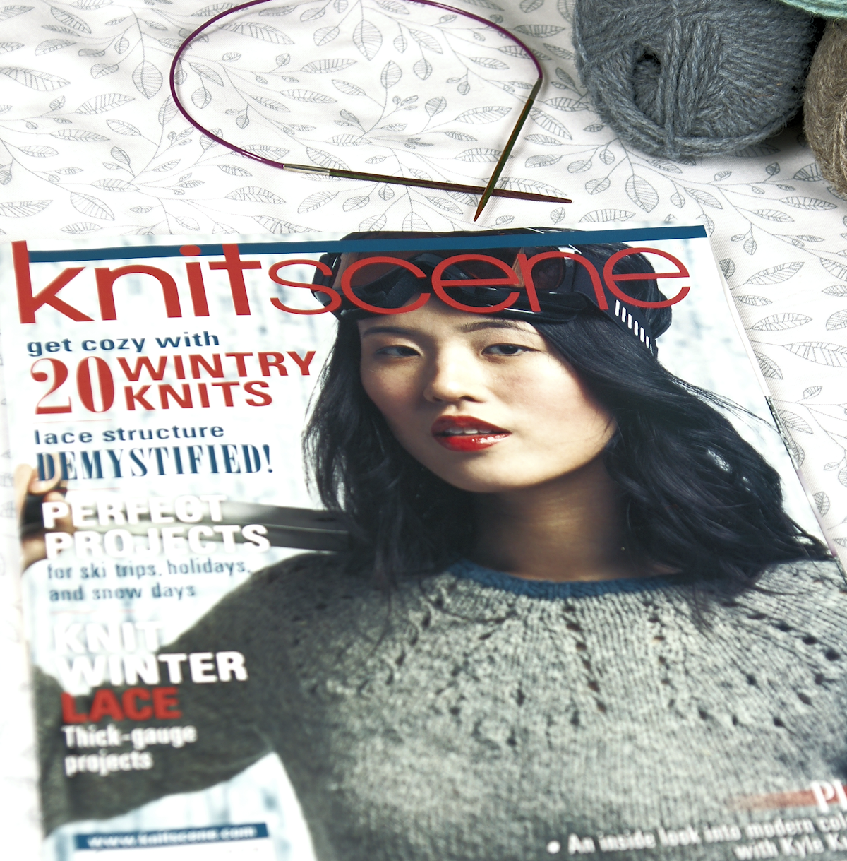 Designs By Cheryl Chow Knitscene Winter 2016