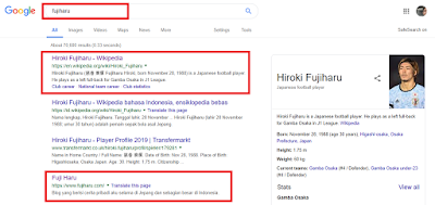 Perbedaan Fujiharu.com dan Hiroki Fujiharu, Selalu Muncul di Search Engine