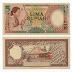 uang kuno Seri pekerja tangan tahun 1958, 1963, dan 1964