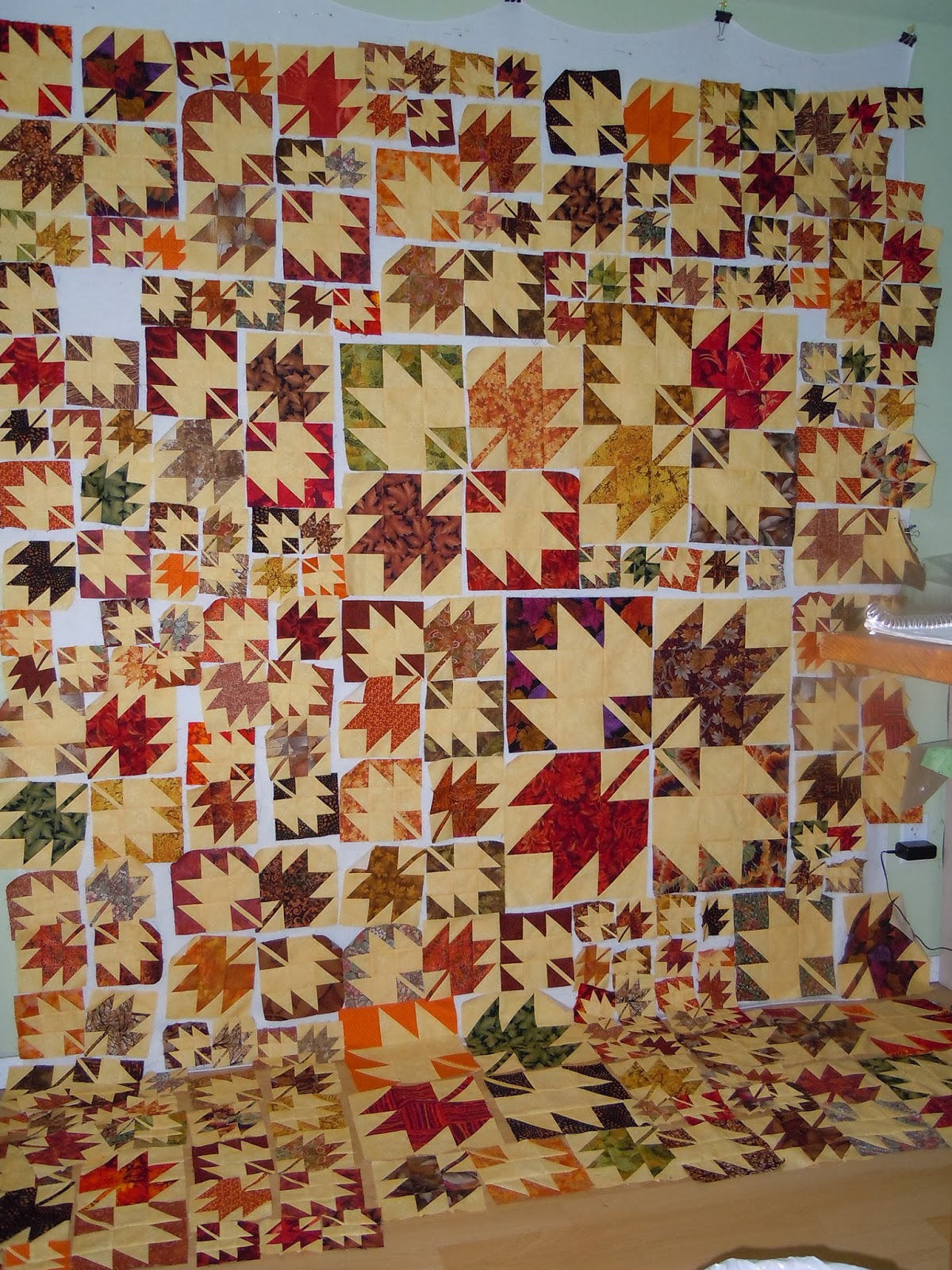 Laurel’s Studio The Maple Leaf Quilt — One Year Later