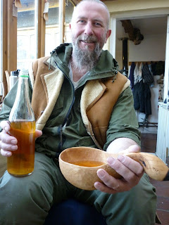 kuksa scrumpy cider spoon carving first steps