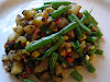 Black and Green Bean Corn Hash