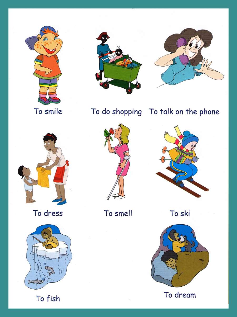 clipart images of verbs - photo #5