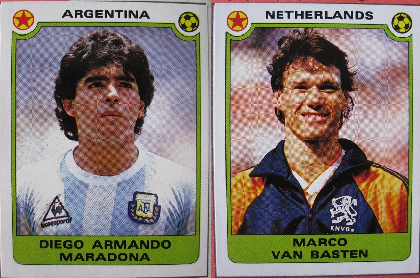 Panini Maradona Mint Sticker Football Egypt 89 1989 Argentina #343 