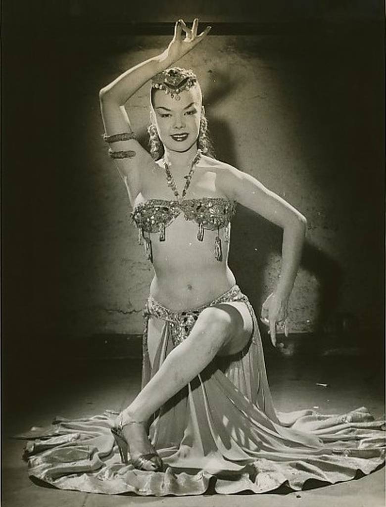 below , xo. take a look. was a turkish belly dancer and actress. 