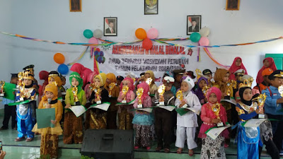 Akhirussannah Paud Terpadu "Aisyiah Pituruh" Dengan Penampilan Tari Gegala