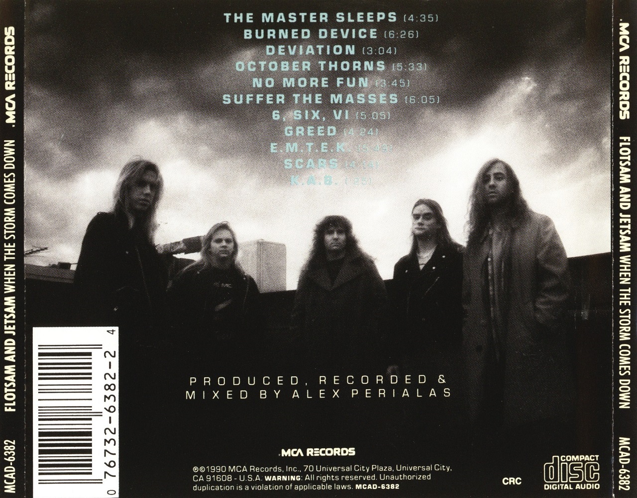 Cries from the Quiet World Flotsam And Jetsam "When The Storm Comes Down"