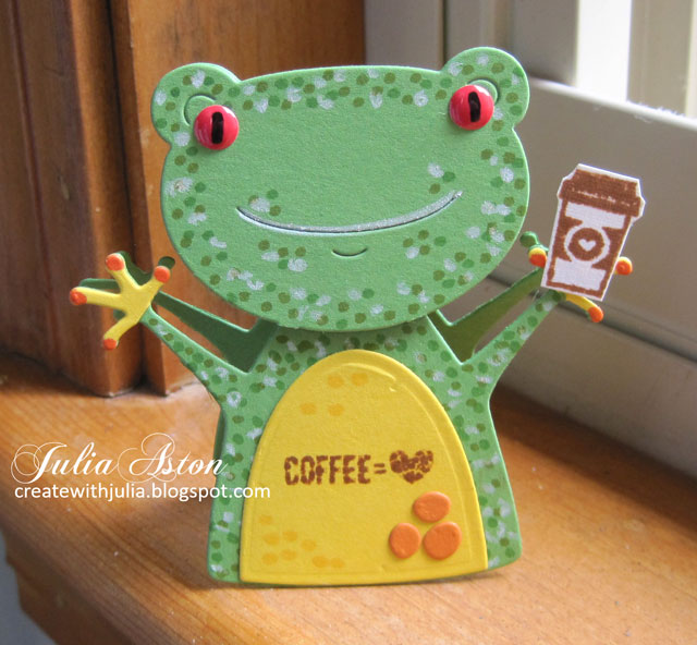 Create With Me Coffee Lovers Blog Hop A Caffeinated Tree Frog!