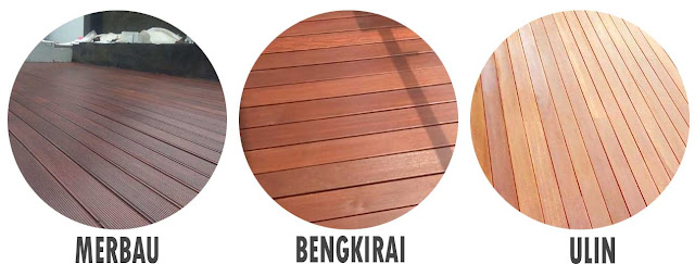 decking kayu makassar