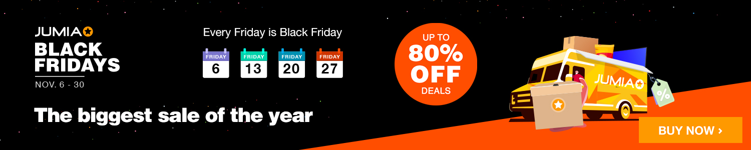 START SHOPPING AT JUMIA NOW AND GET 80% OFF