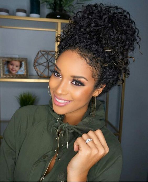 8 Easy Updo Hairstyles For Black Women Hairstyles Hair Color