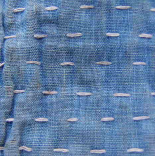 sashiko and other stitching: Fun with hitomezashi - the 'one stitch ...