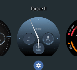 Android Wear 2.0 zmiana tarcz