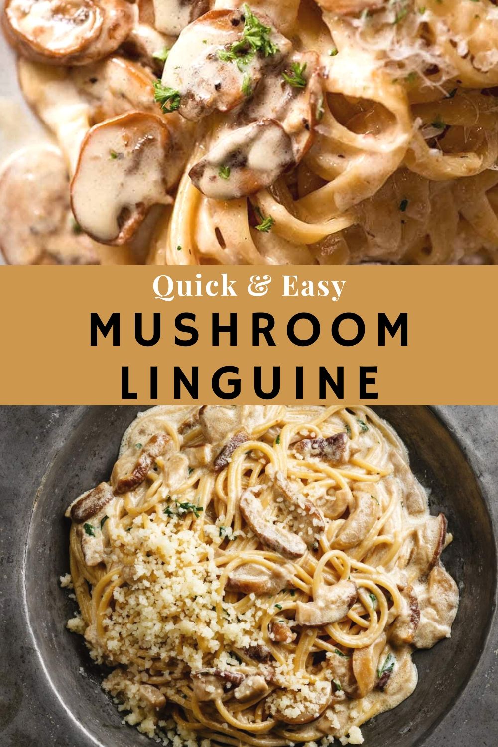 Quick & Easy Mushroom Linguine New Recipe 3