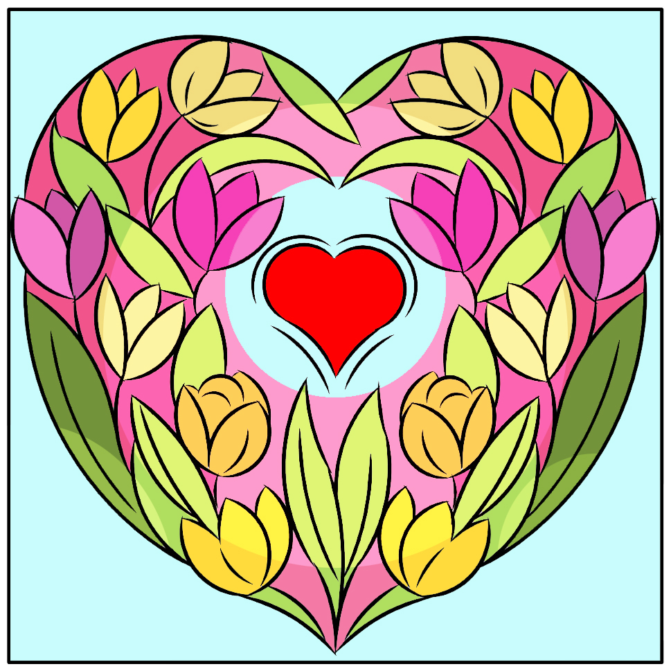 Nicole's Free Coloring Pages HAPPY VALENTINE'S DAY!