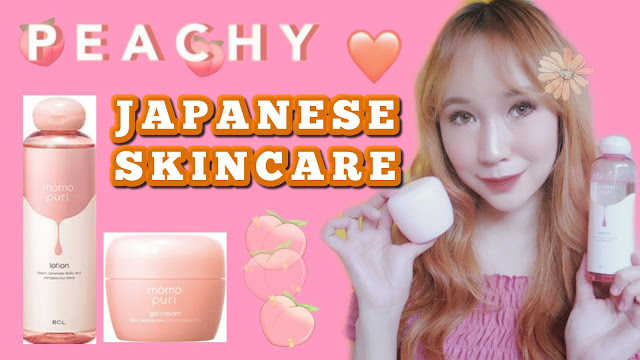 BCL Momopuri Peach Concentrated Lotion and Gel Cream Review - pinkislovebynix