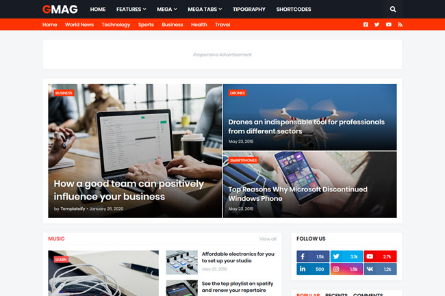 How To Install And Setup GMag Magazine Blogger Template