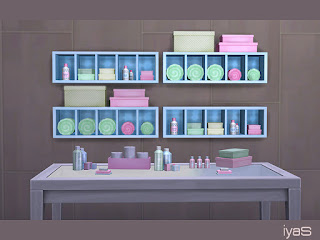 soloriya: Bathroom Decor set. Sims 4