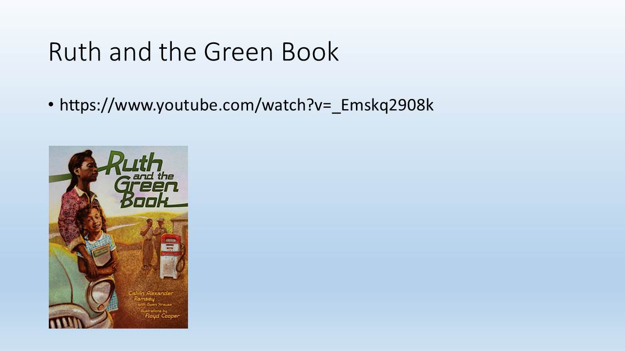 Recreation Geography Green Book