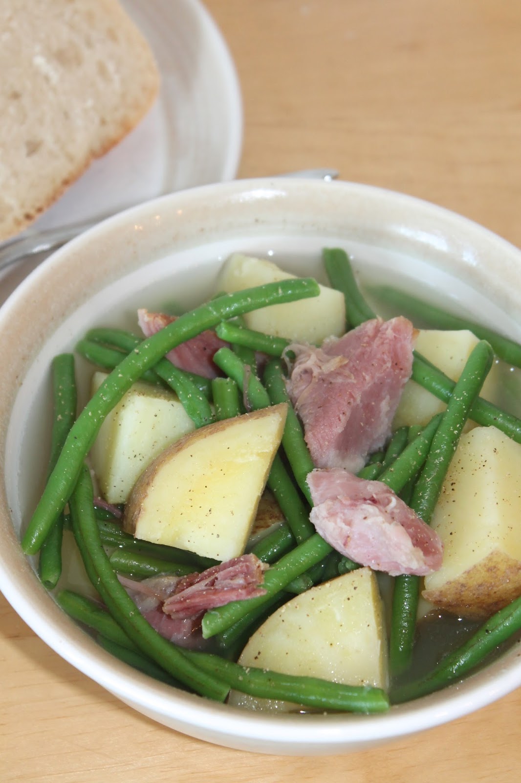 Savory Moments Pennsylvania Dutch ham, green beans, and potatoes