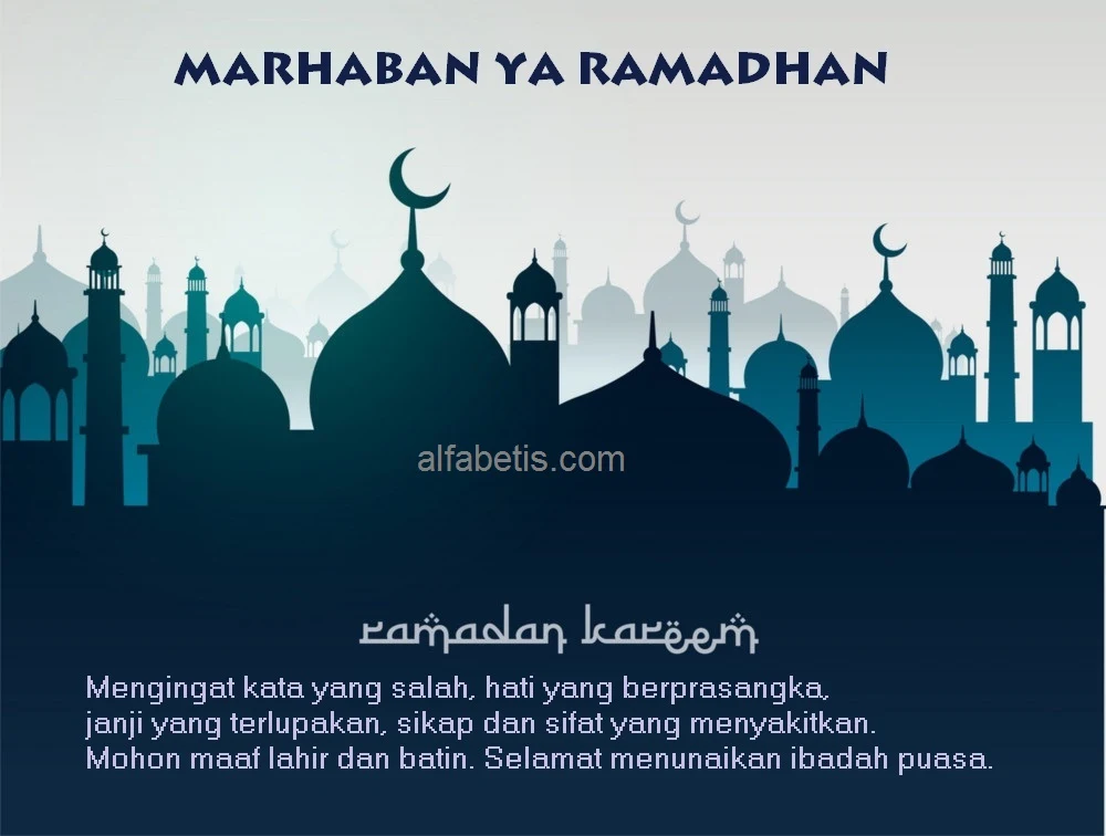 Contoh Surat Undangan Menyambut Bulan Ramadhan | Contoh Suratku
