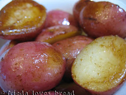 potatoes roasted pressure cooker minutes electric bread recipes garlic cooking roast frieda loves pot instant duo cook butter potato cooked