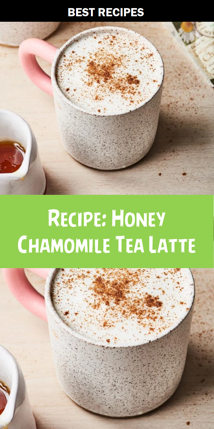 Recipe Honey Chamomile Tea Latte BLOG3