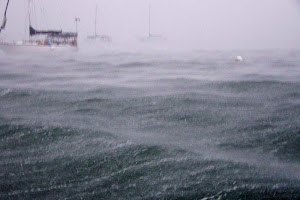 Rough ride on the mooring!