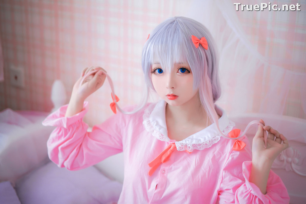 Image [MTCos] 喵糖映画 Vol.048 - Chinese Cute Model - Lovely Pink - TruePic.net - Picture-21