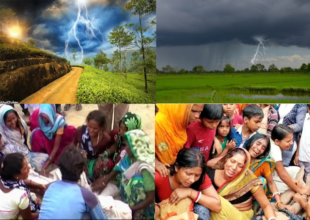 वज्रपात की घटनाएं,घटनाओं में इज़ाफ़ा,बढ़ रही मौतें