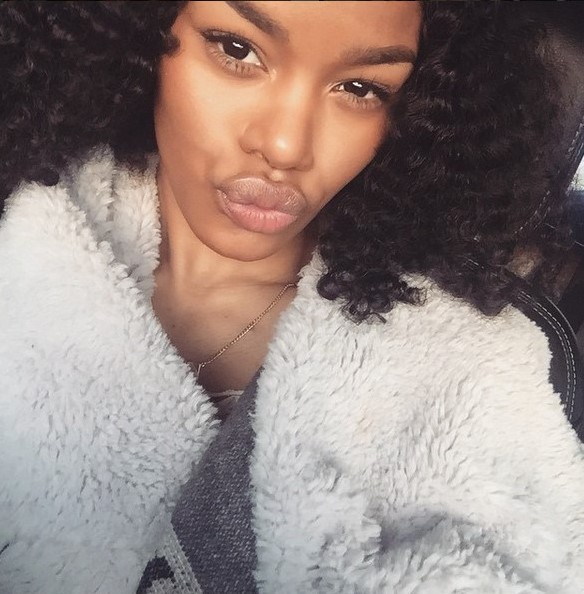 Teyana Taylor Slays Braided Bantu Knots