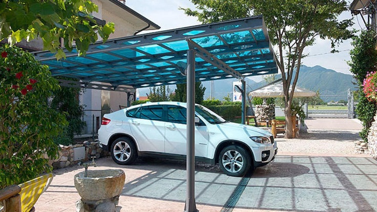 Gambar Ide Desain Carport Rumah Minimalis Modern Denah Gambar di