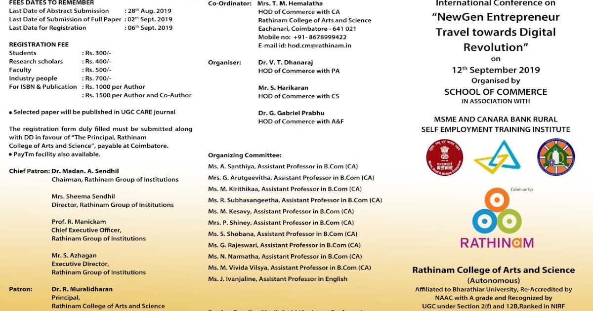 International conference on newgen entrepreneur travel towards digital revolution - LEARN WITH ...