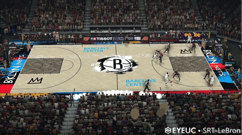 NBA 2K21 Brooklyn Nets 2021 City Court by SRTLeBron