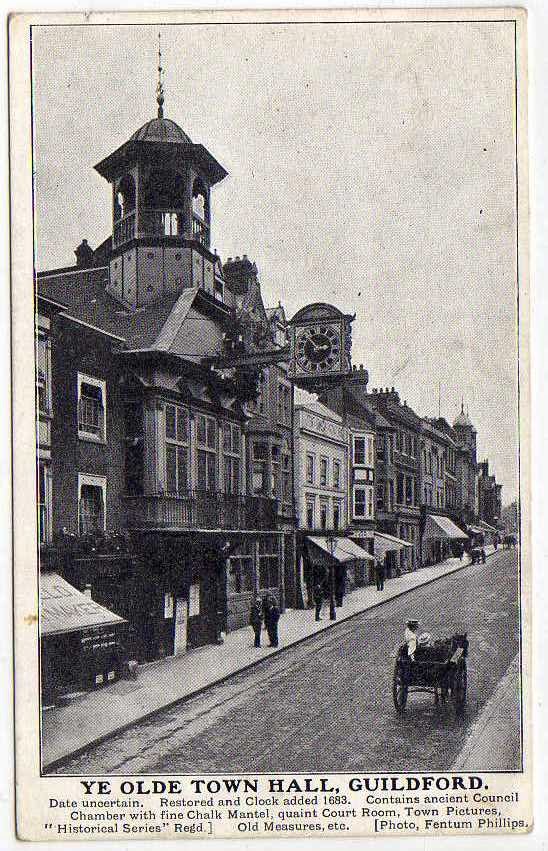 Guildford and District A Pictorial Archive Guildford Town Hall