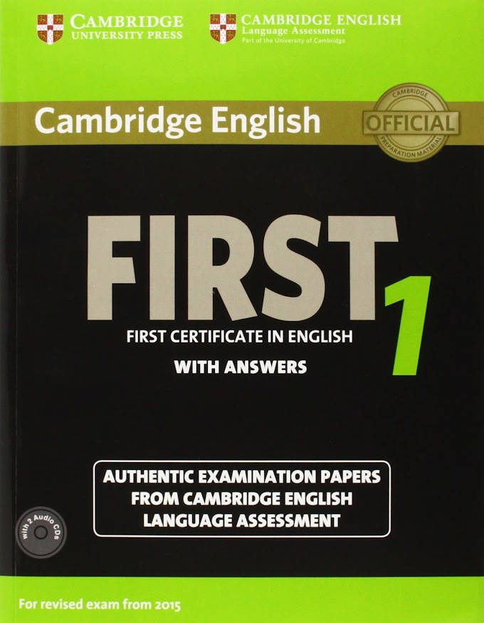 Cambridge English First 1 (2015) PDF + CD audio