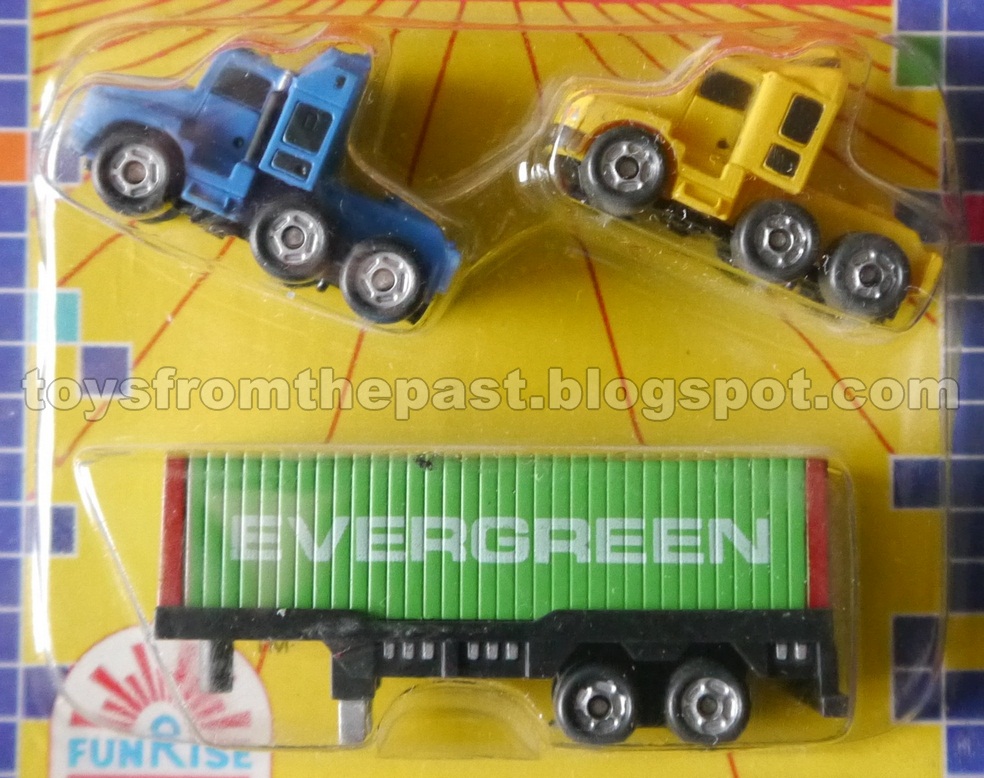 Toys from the Past 971 MICRO ACTION/ FUNRISE BIG RIG TRUCKS (1988)