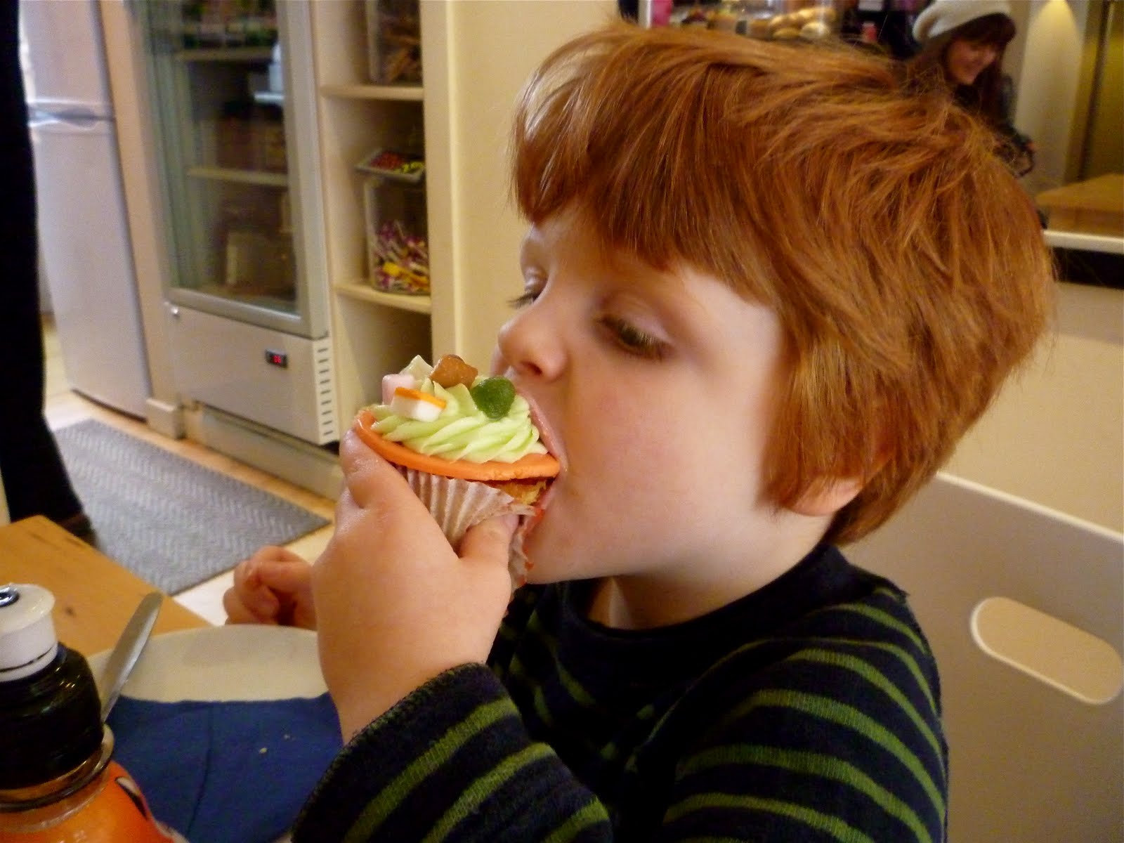 Rene Humphrey cupcake boy